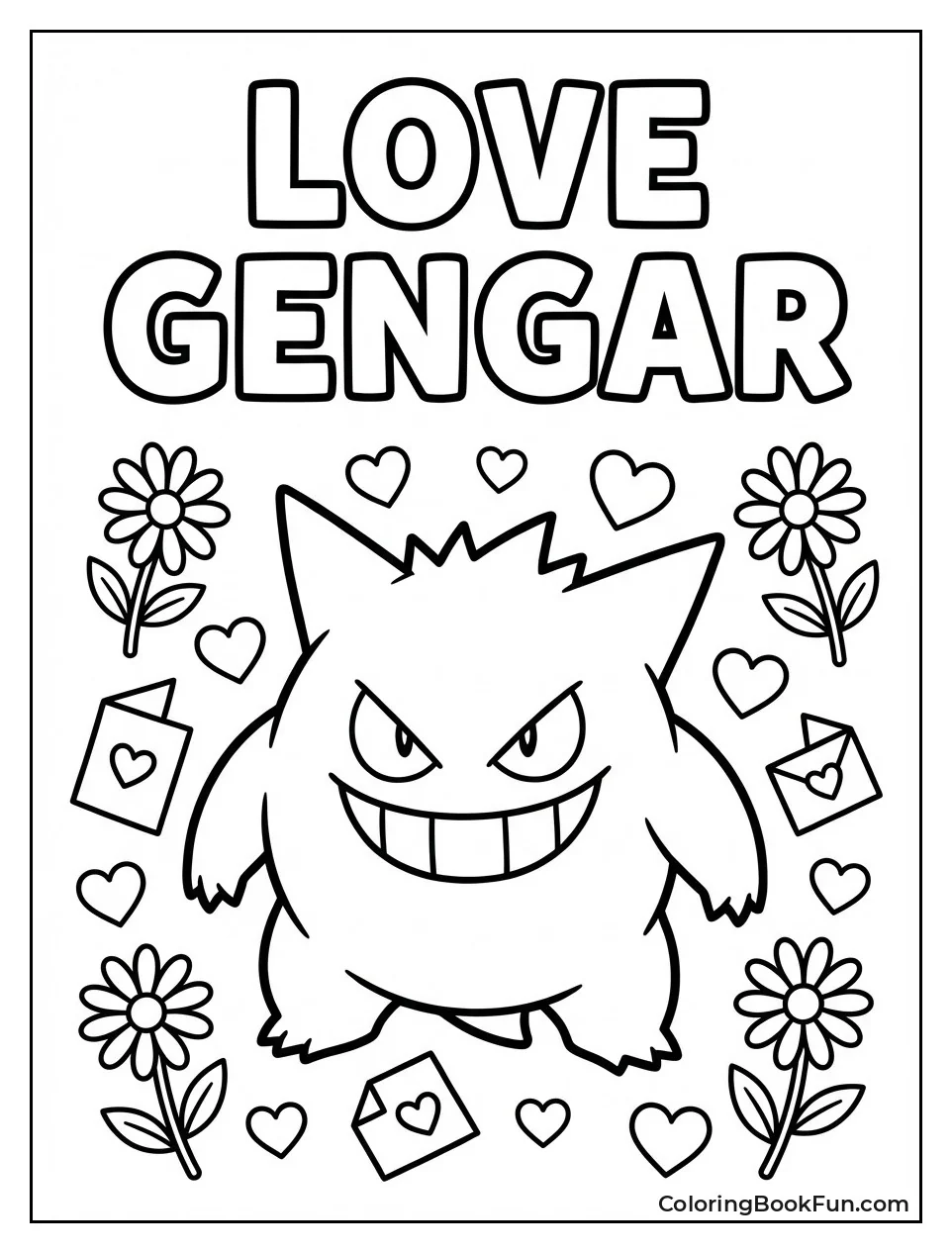 Valentine Hearts Gengar