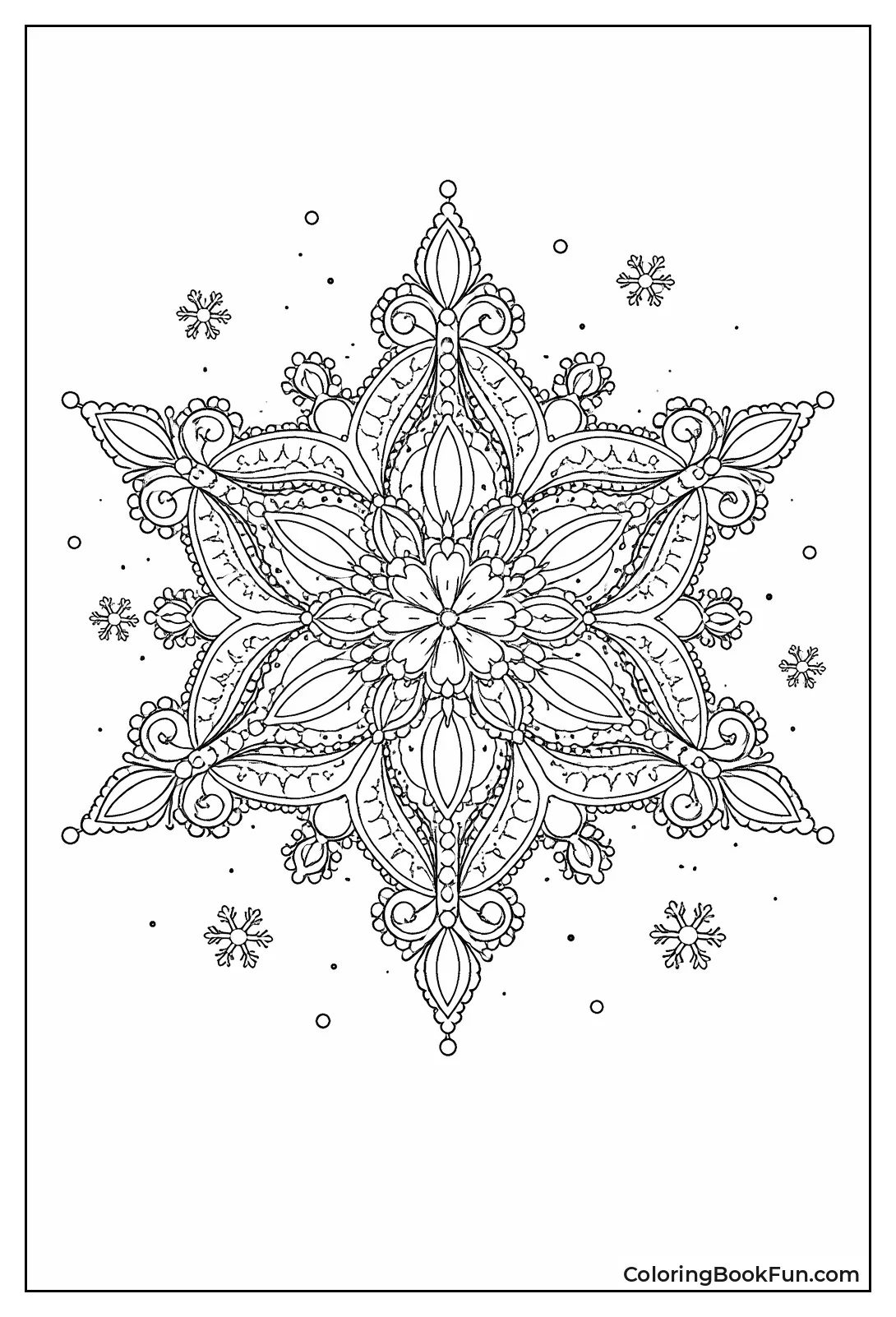 Victorian Lace Snowflake