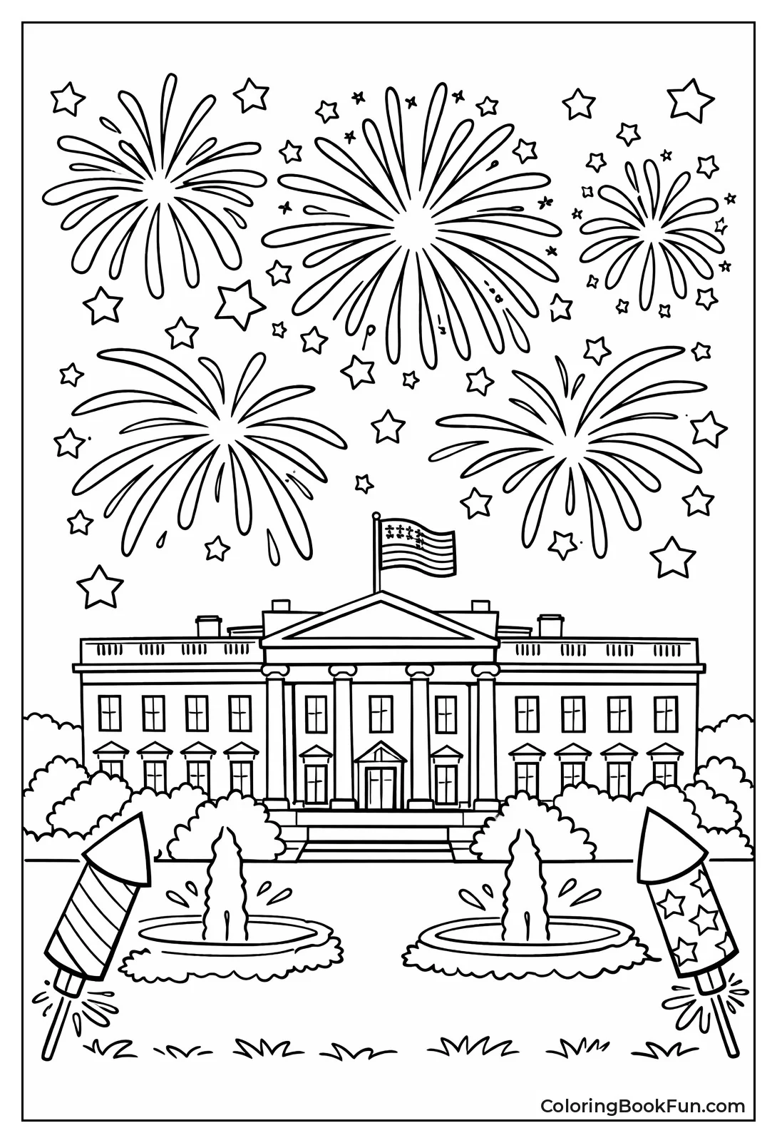 White House Fireworks