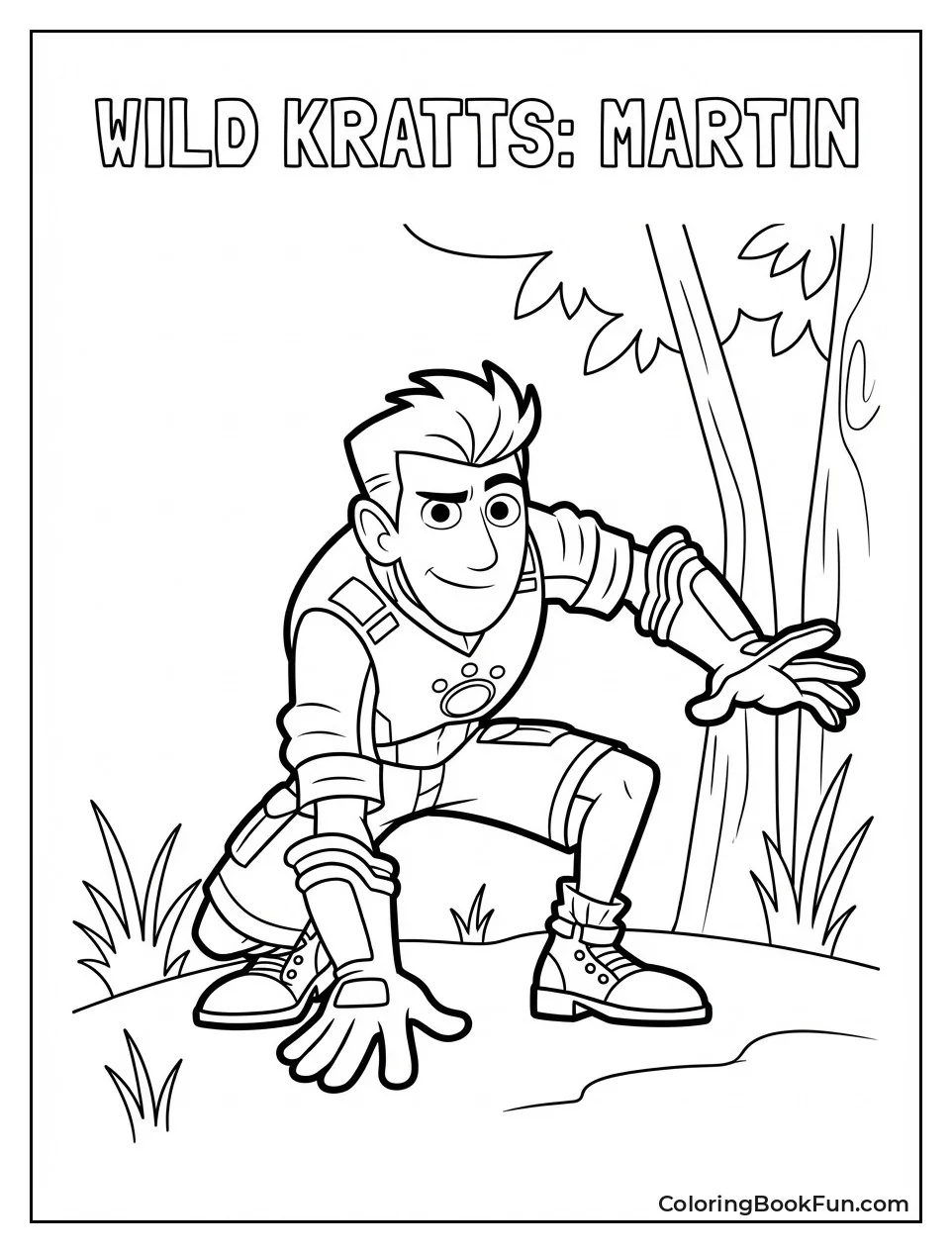 Martin Adventure Pose