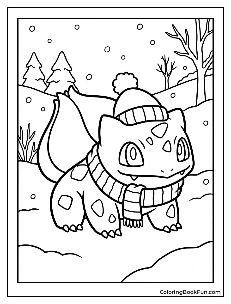 Winter Scarf Bulbasaur