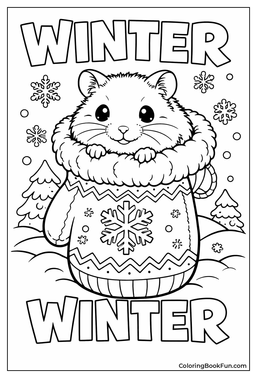 Winter White Hamster