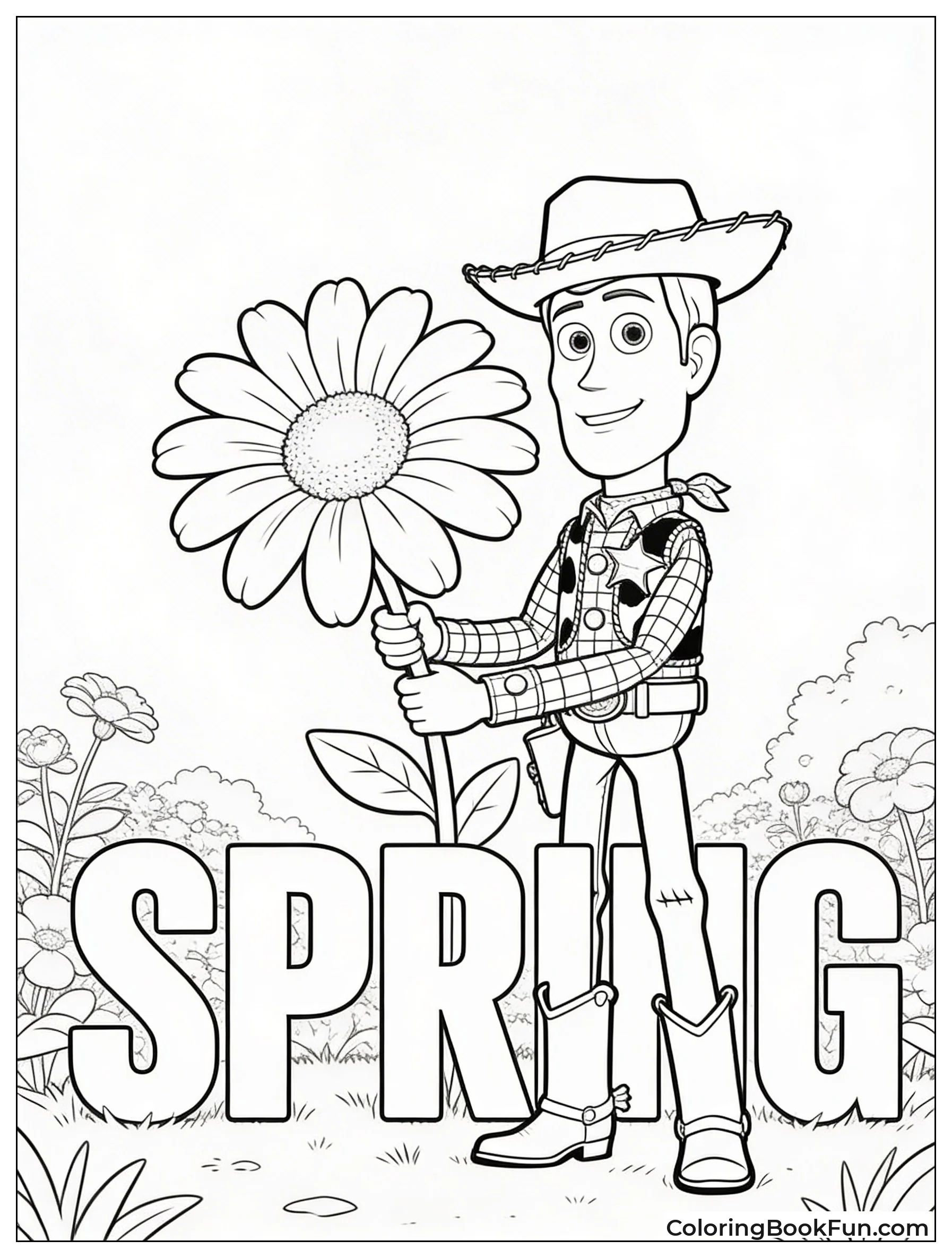 Woody's Spring Flower