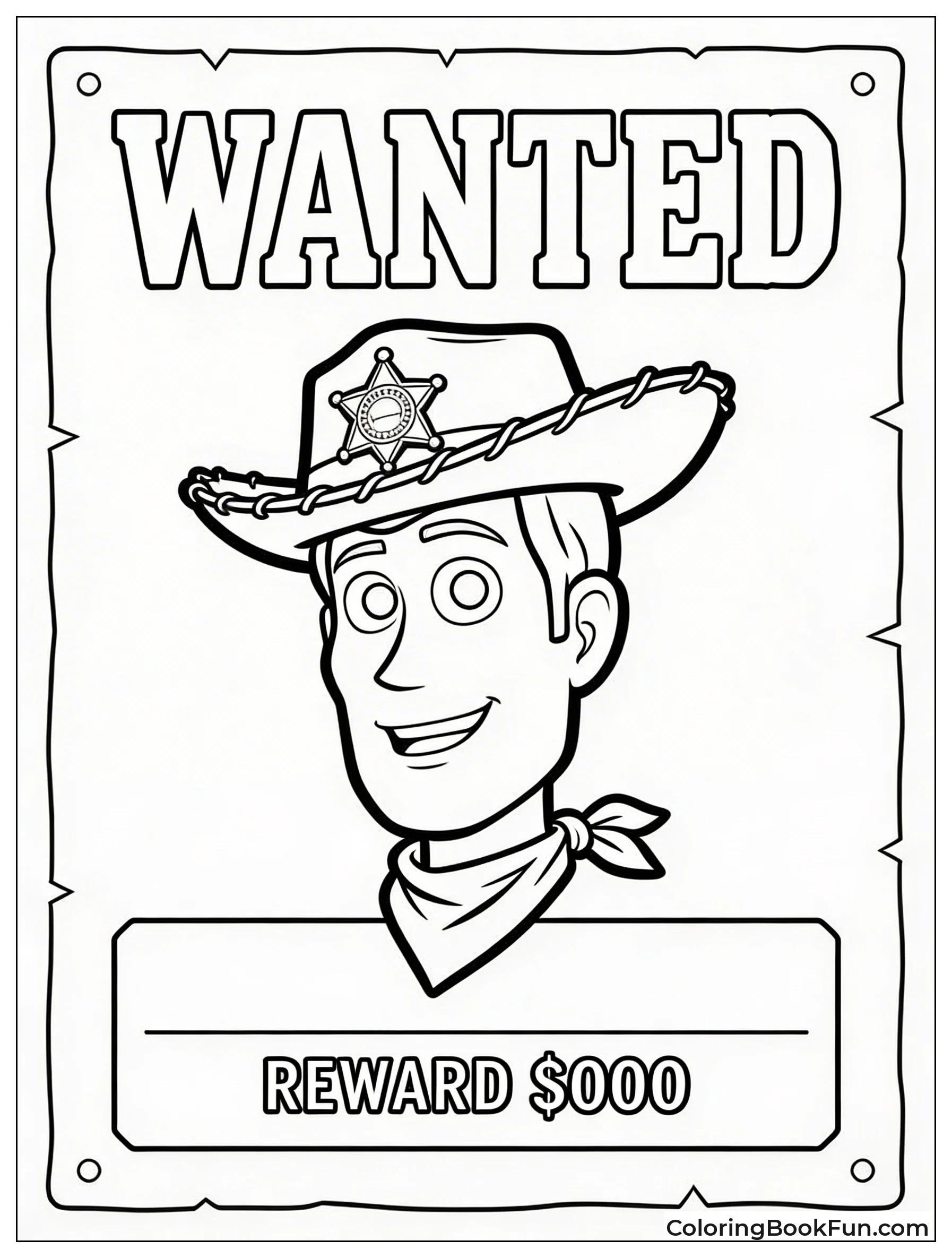 Woody's Wanted Poster