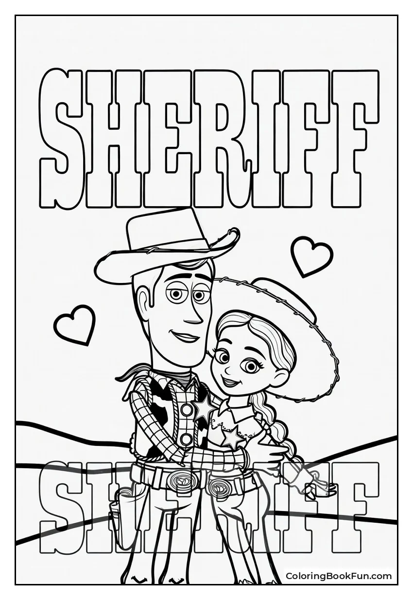 Woody with Jessie Hug