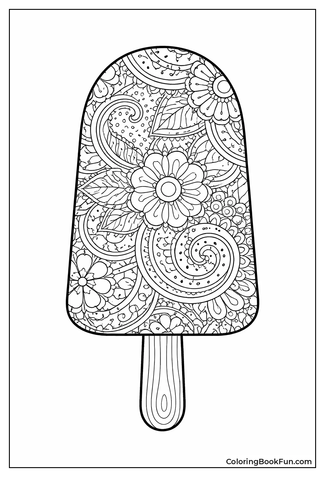 Zen Doodled Popsicle