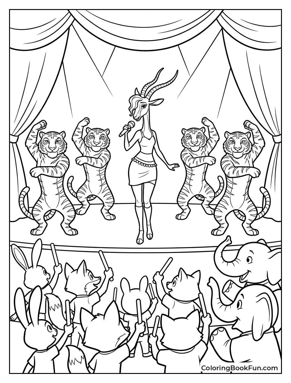 Gazelle Concert Crowd