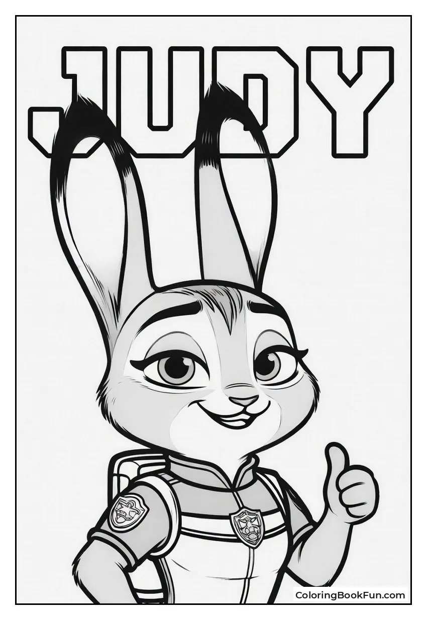 Judy Hopps Portrait