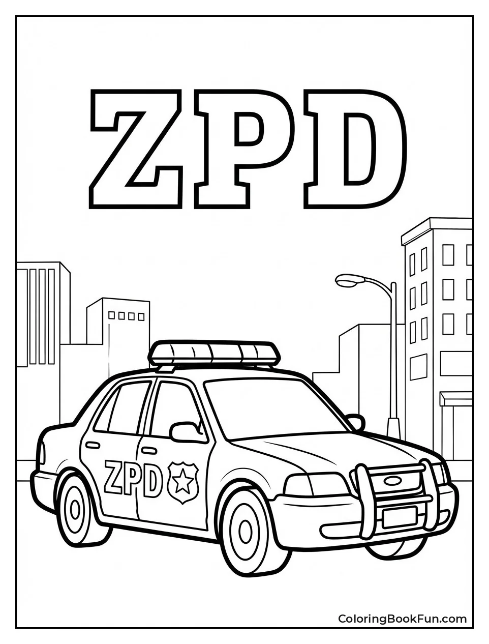 ZPD Police Cruiser