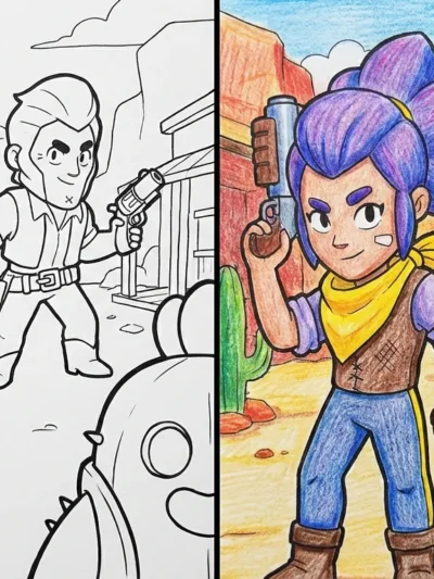Brawl Stars coloring pages