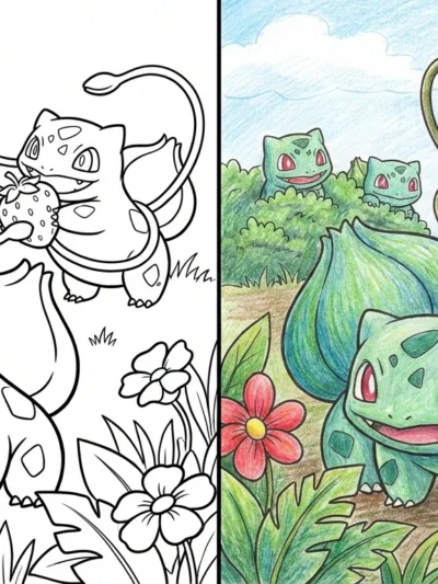 Bulbasaur coloring pages