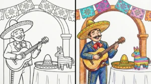 cinco de mayo coloring pages