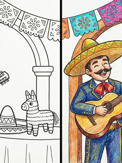 Cinco De Mayo coloring pages