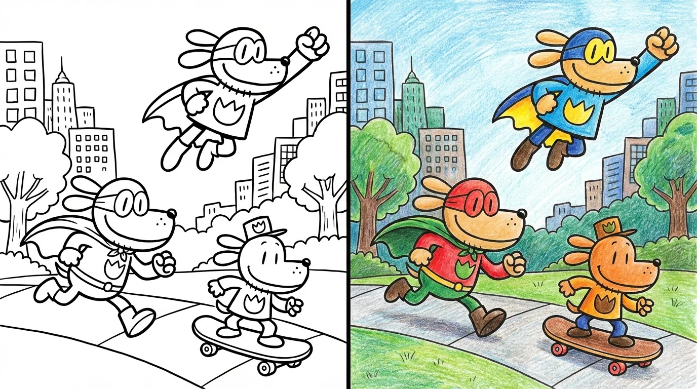 57 Dogman Coloring Pages (Free PDFs)