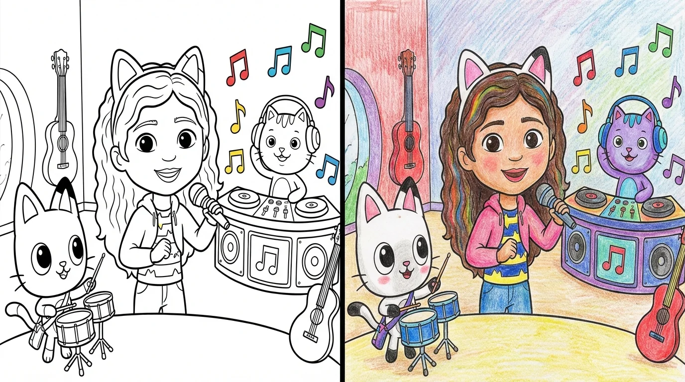 48 Gabby’S Dollhouse Coloring Pages (Free PDFs)