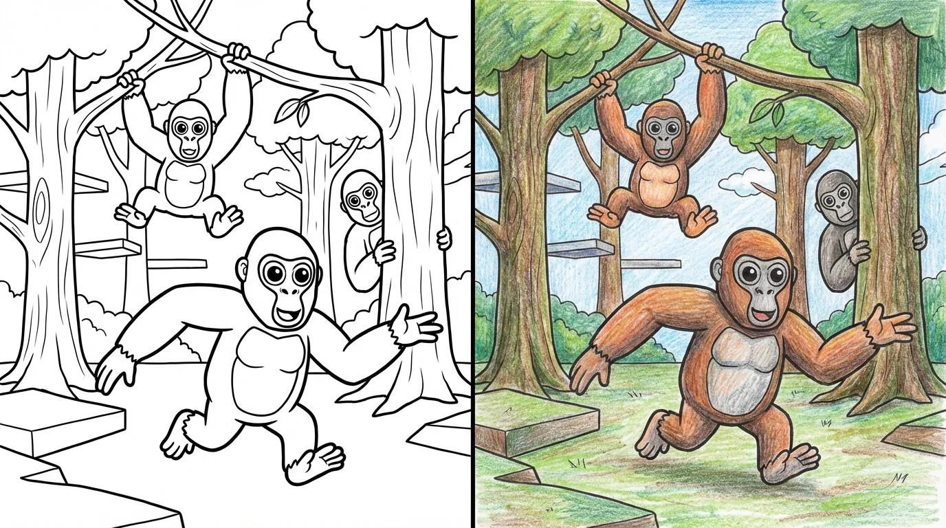 51 Gorilla Tag Coloring Pages (Free PDFs)