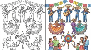 hispanic heritage month coloring pages