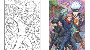 jujutsu kaisen coloring pages