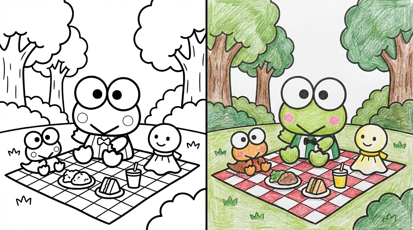 52 Keroppi Coloring Pages (Free PDFs)