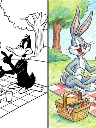 Looney Tunes coloring pages