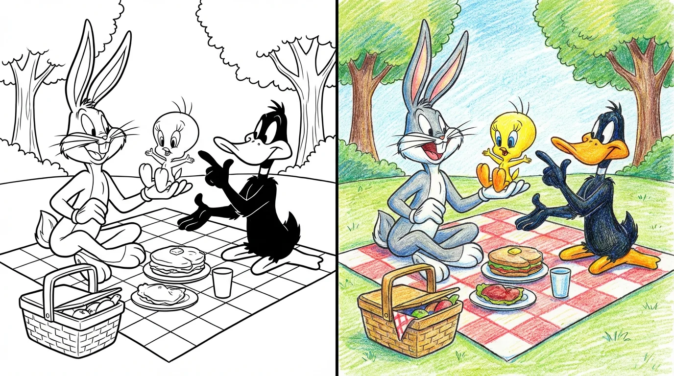 58 Looney Tunes Coloring Pages (Free PDFs)
