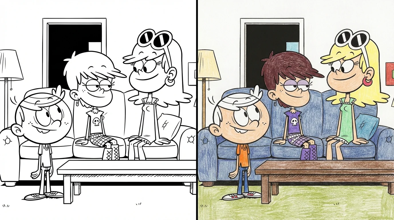 44 Loud House Coloring Pages (Free PDFs)