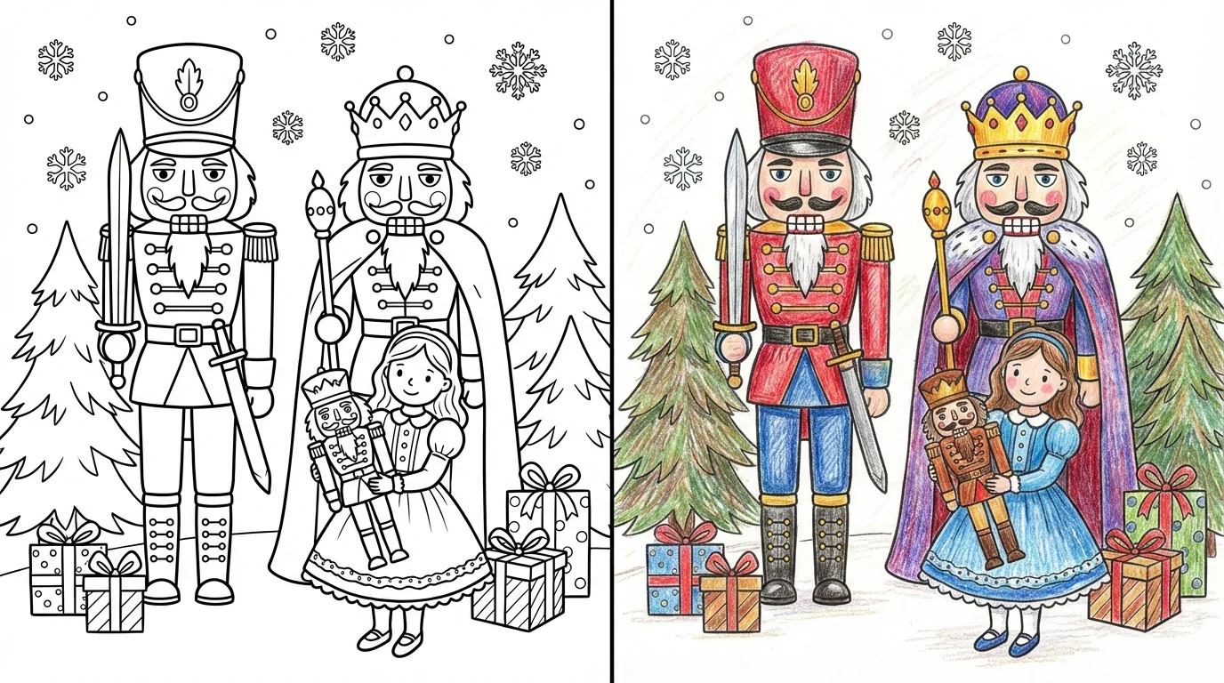 46 Nutcracker Coloring Pages (Free PDFs)