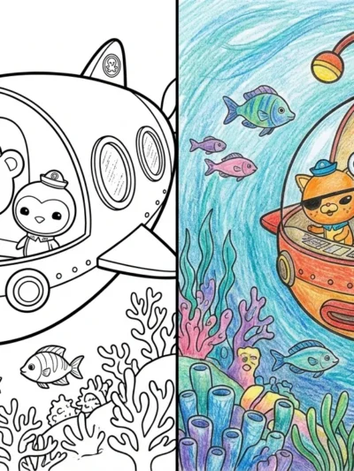 Octonauts coloring pages