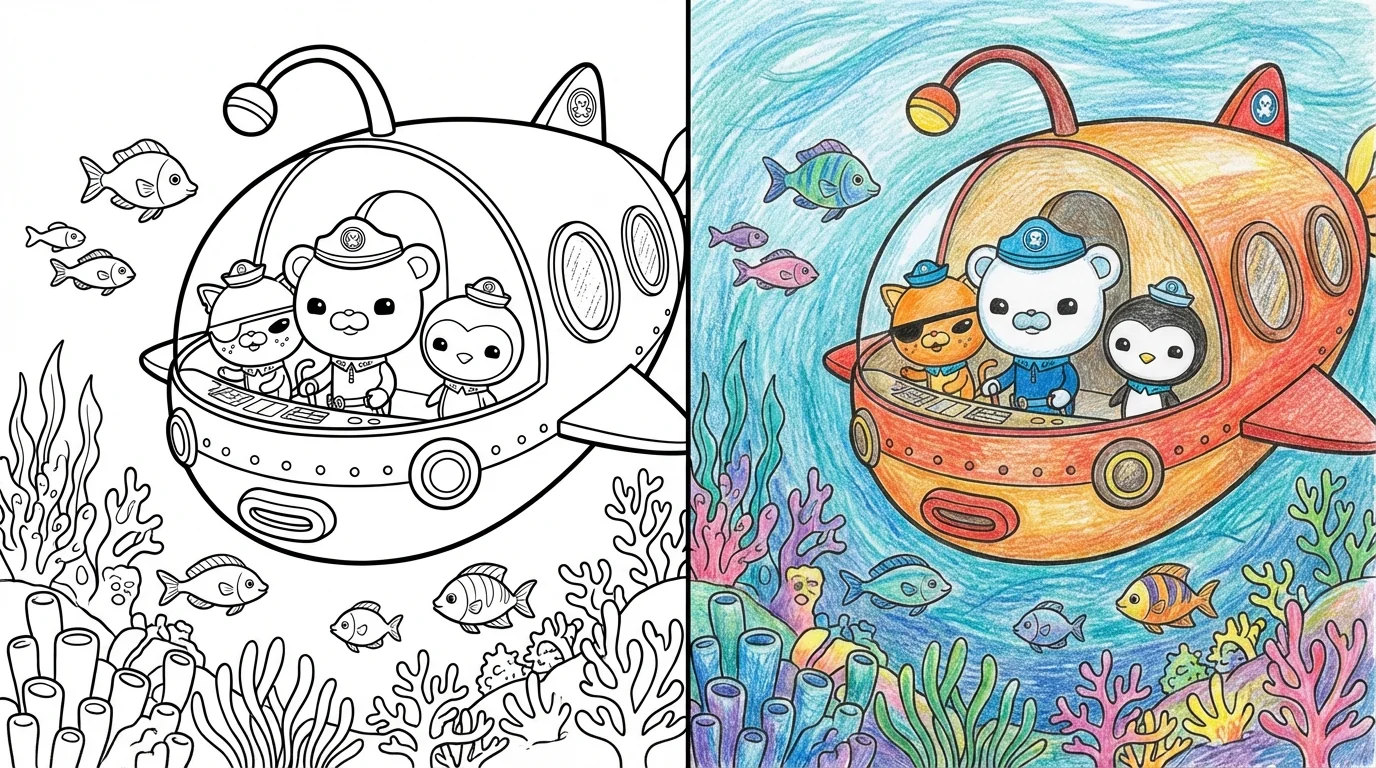 56 Octonauts Coloring Pages (Free PDFs)