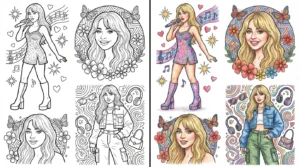 sabrina carpenter coloring pages