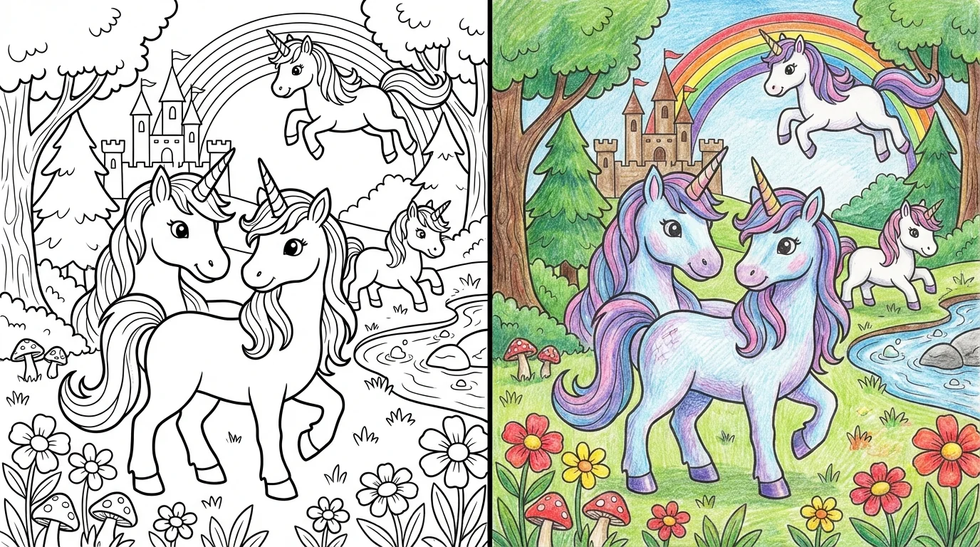 56 Unicorns Coloring Pages (Free PDFs)