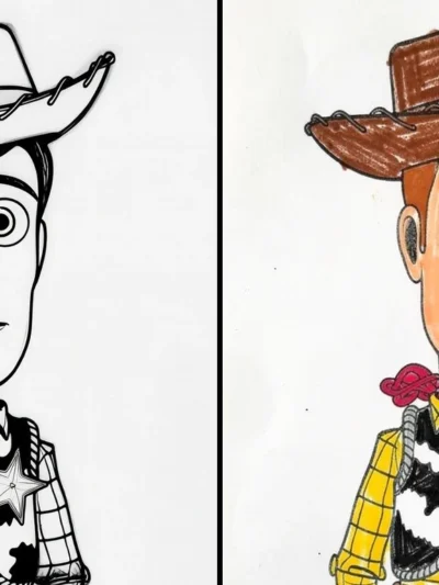 Woody coloring pages