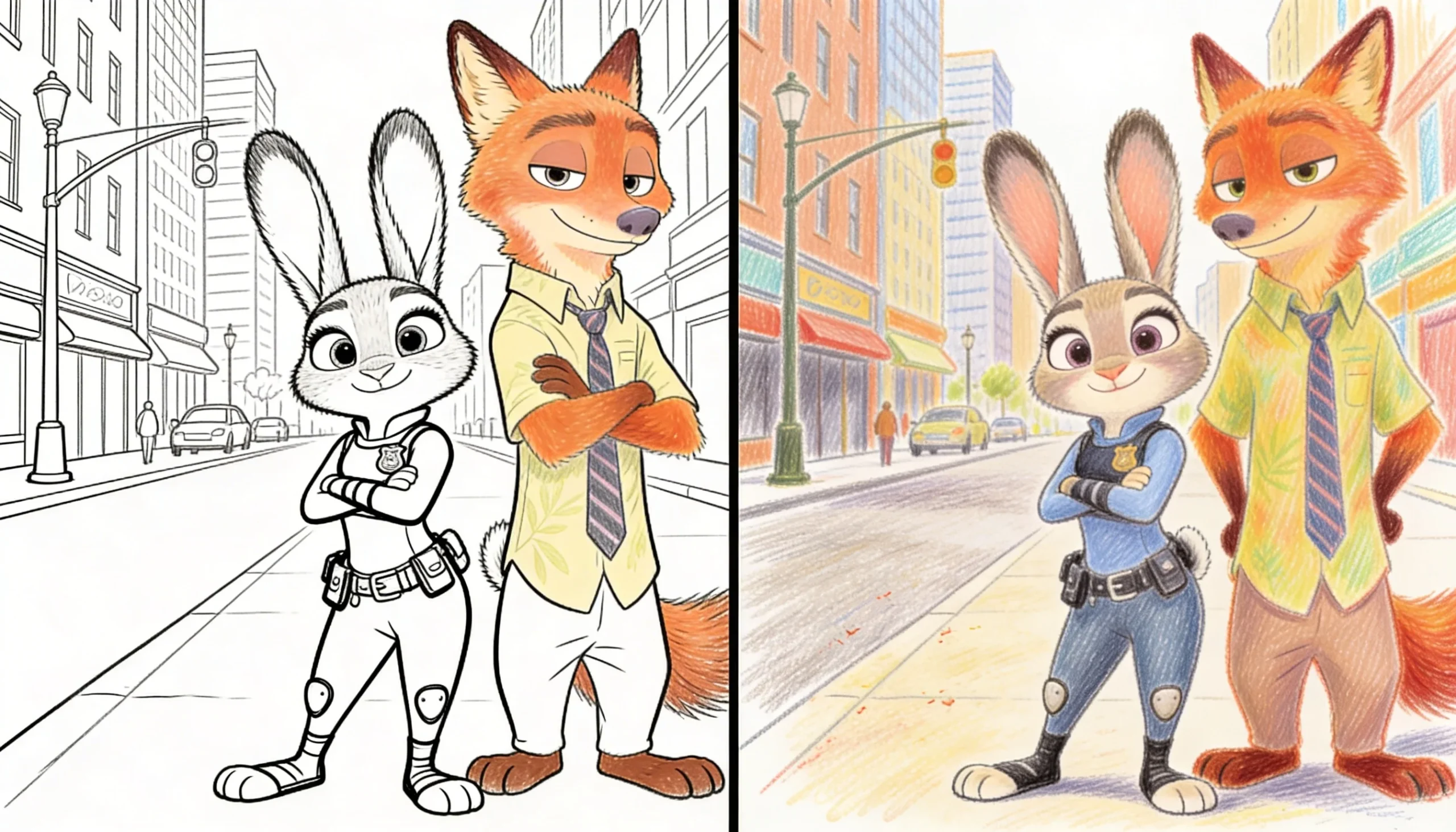 49 Zootopia Coloring Pages (Free PDFs)