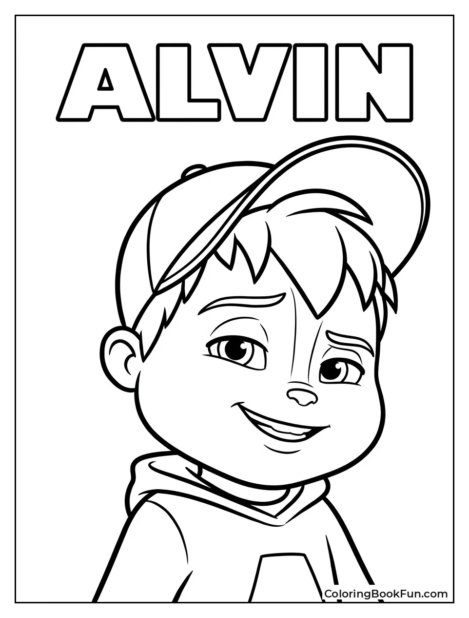 Alvin Smiling in Red Cap