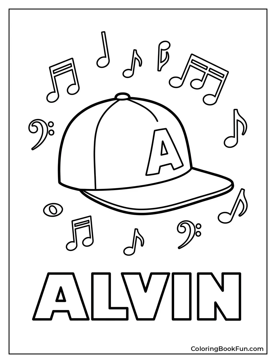 Alvin's Red Cap with Notes