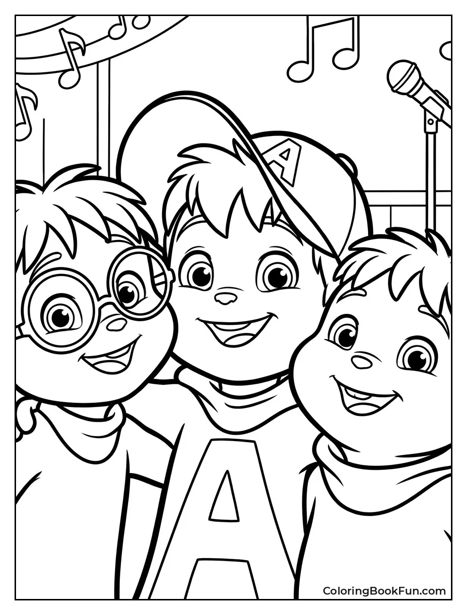 Chipmunks Smiling Together