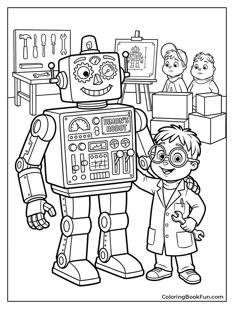 Simon's Robot Invention