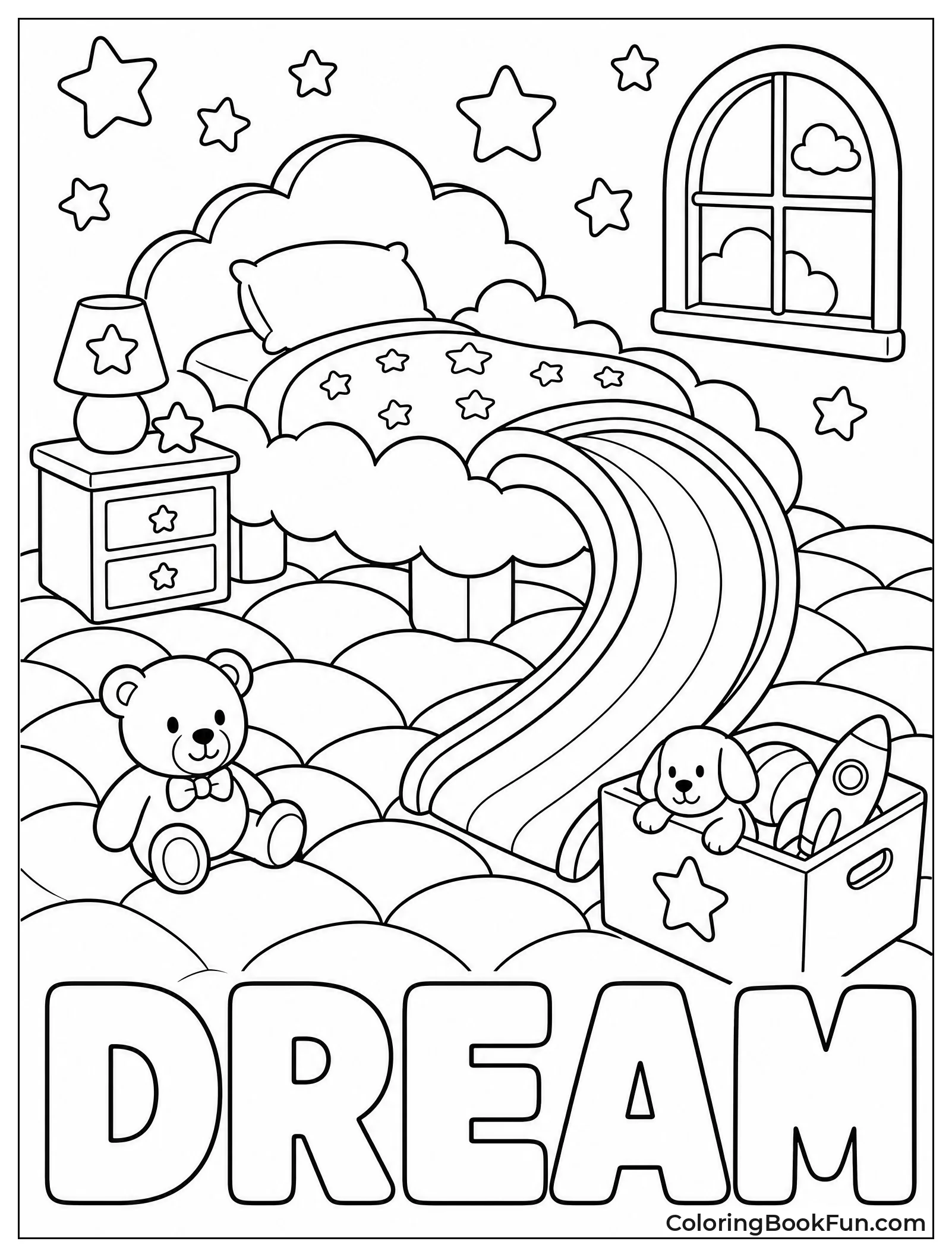 Dream Room with Cloud Bed