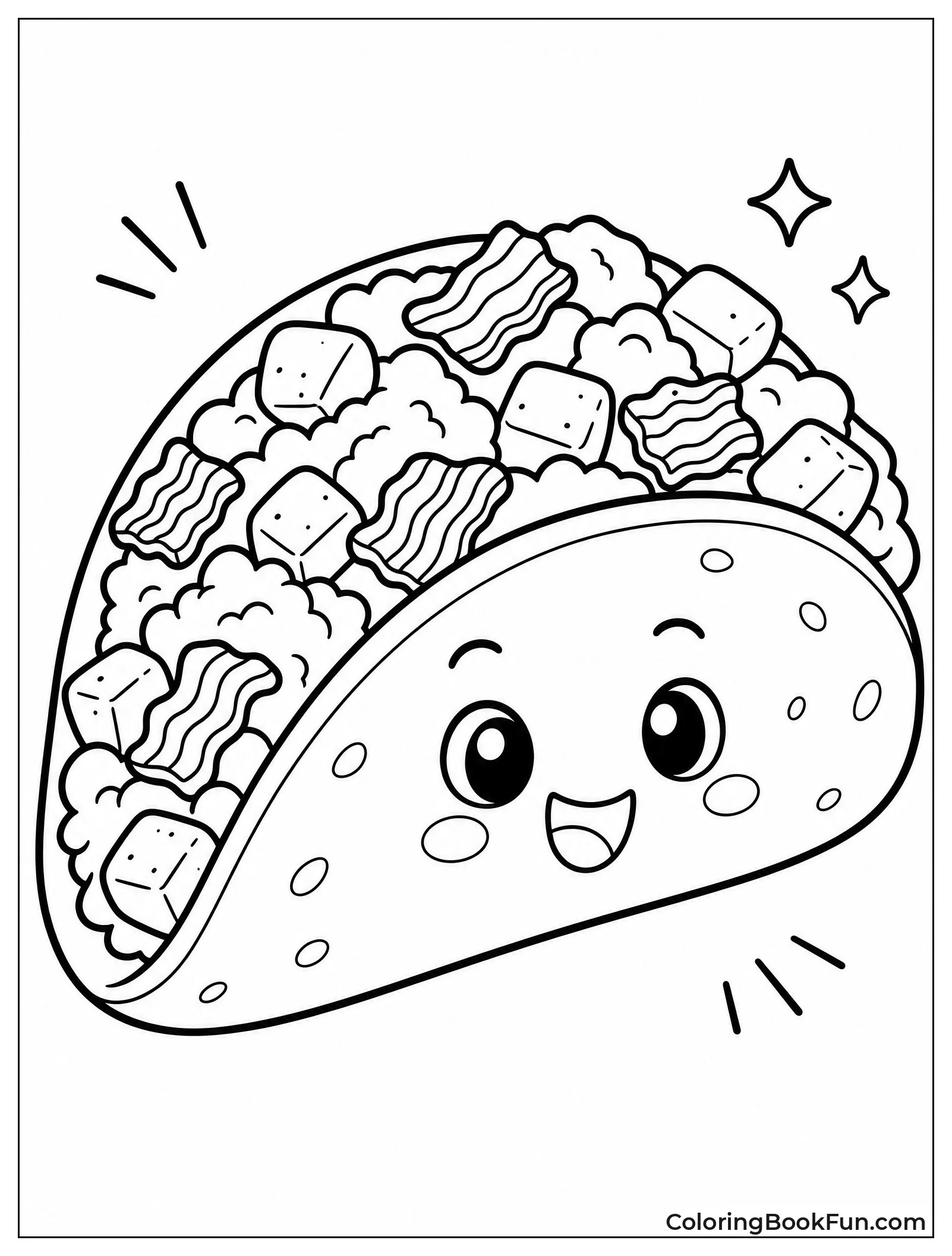 Breakfast Taco with Eggs