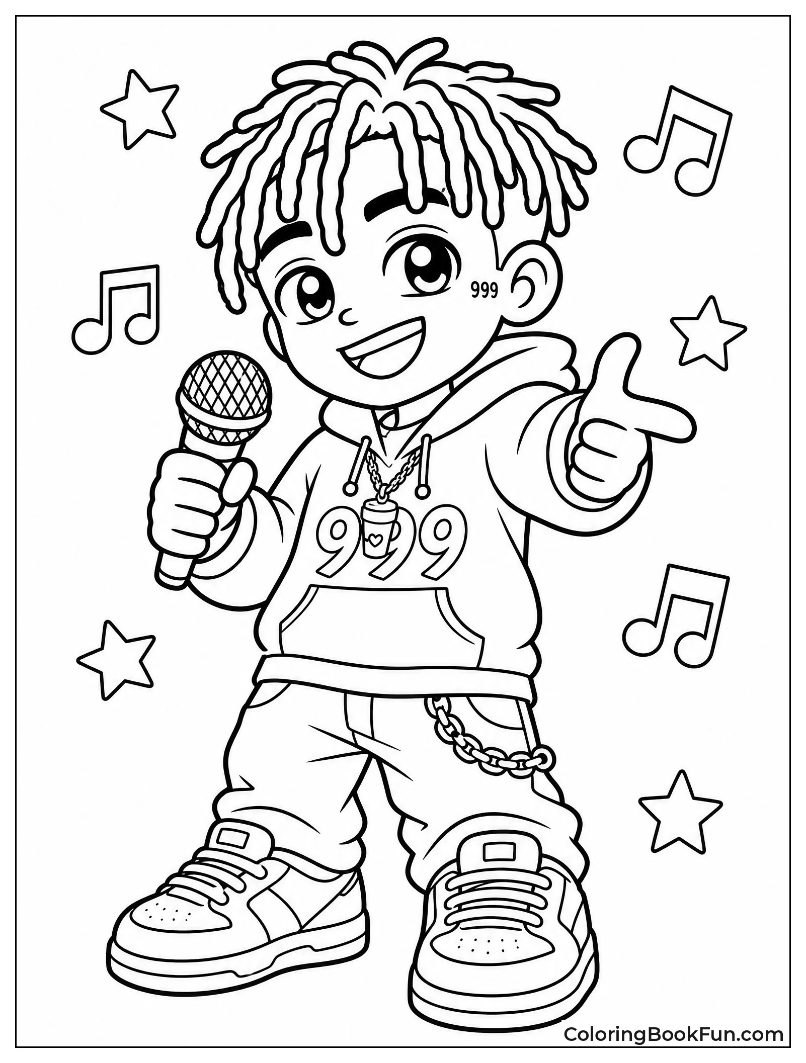 Chibi Juice WRLD with Smile