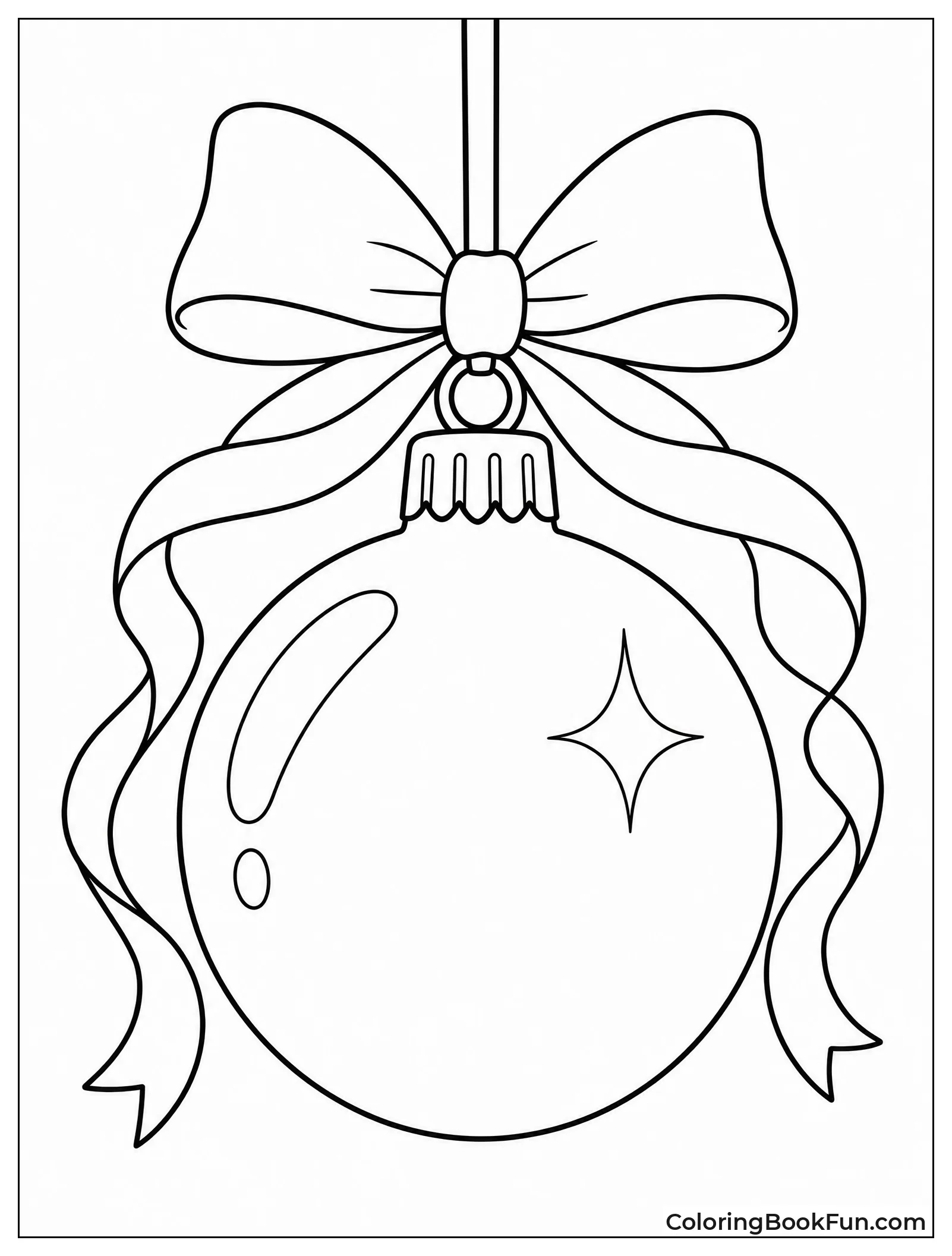 Shiny Bauble Tied with Big Bow