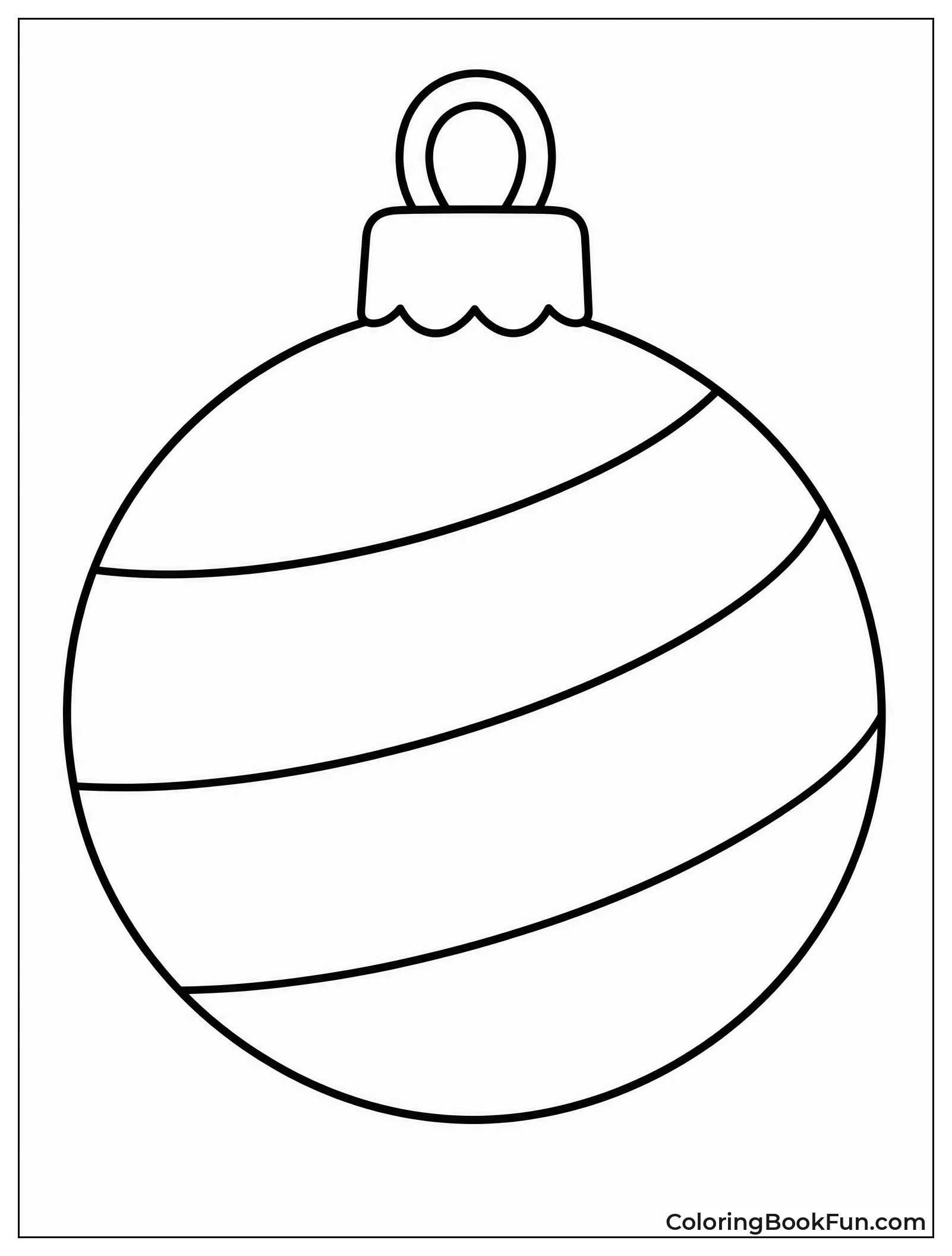 Simple Round Bauble for Toddlers