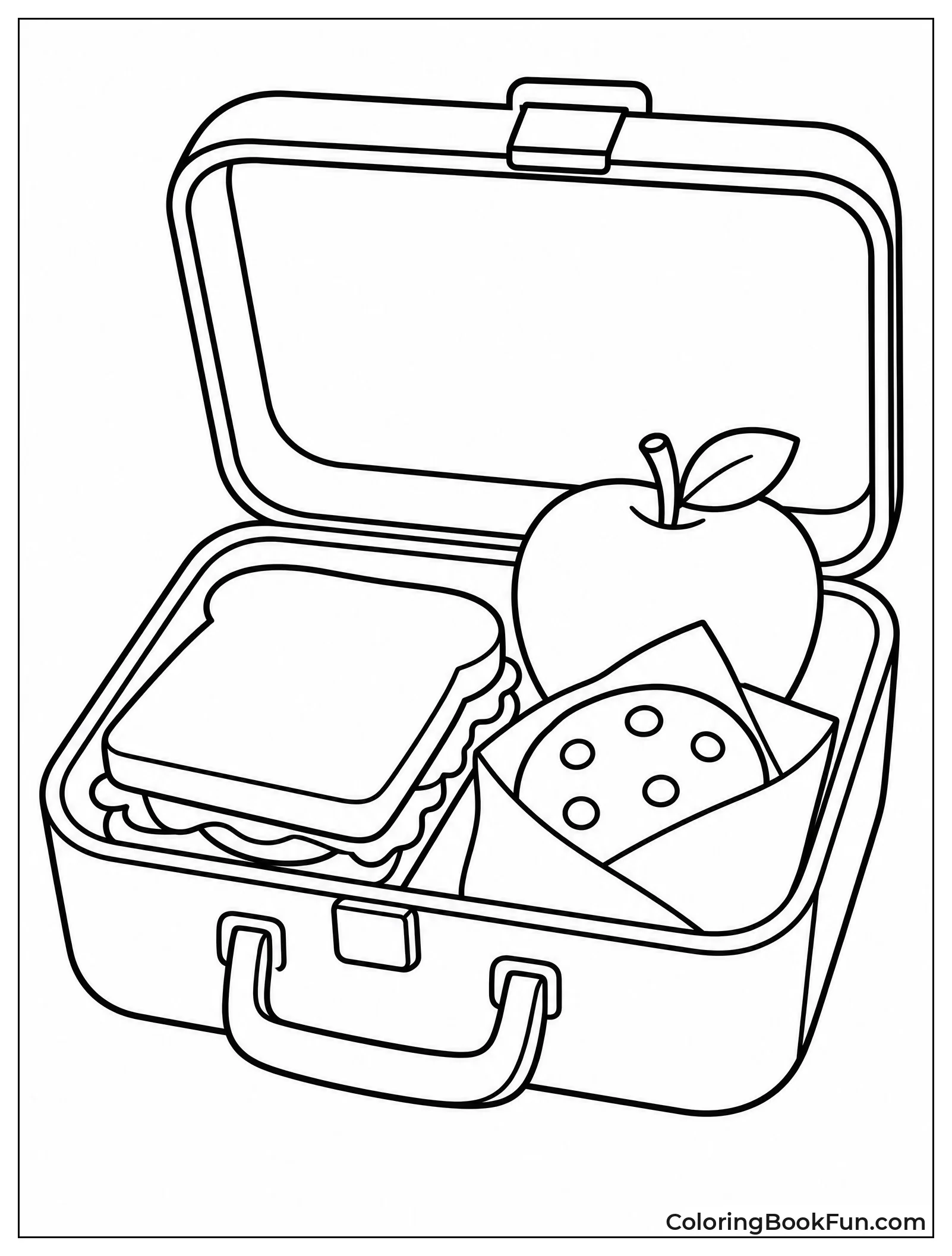 Lunchbox Holding a Surprise Cookie