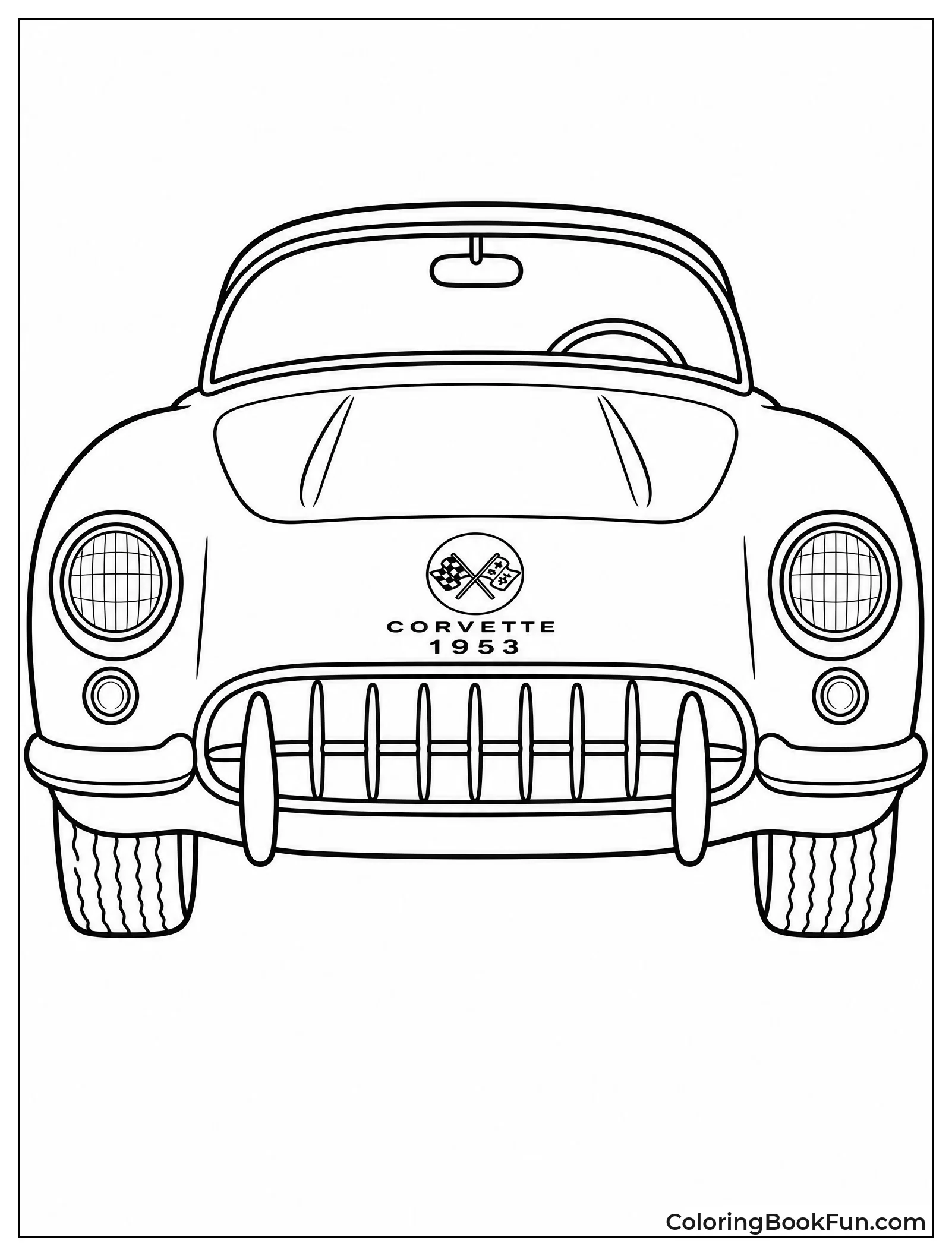 Classic Front View of C1