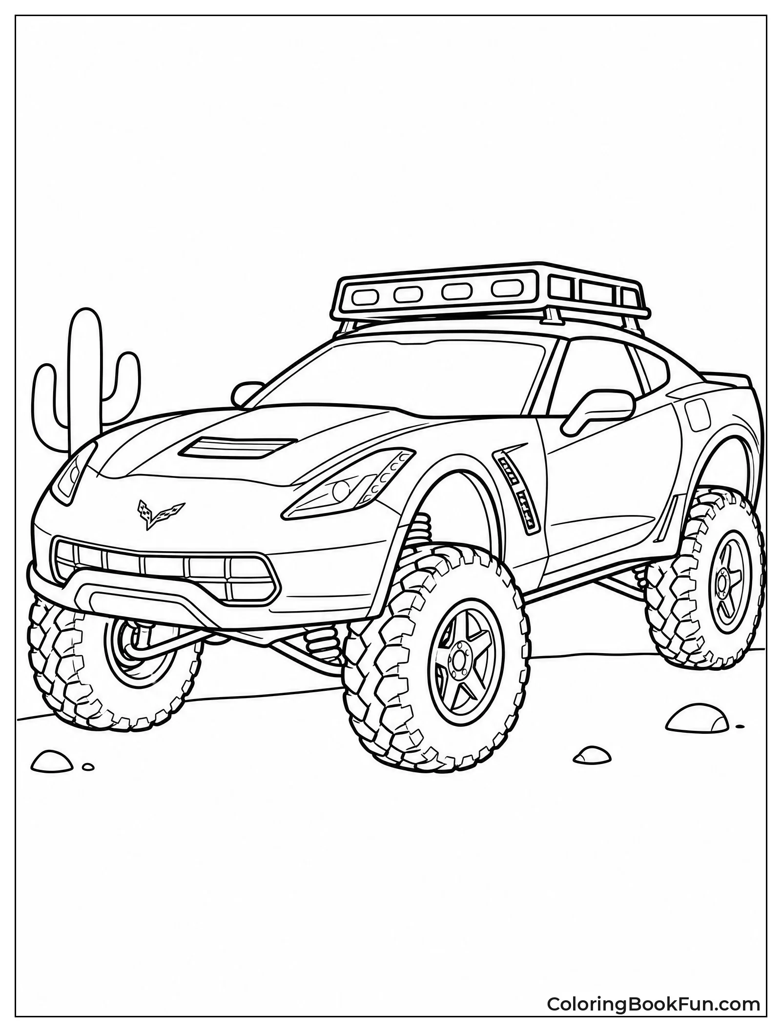 Lifted Off Road Safari Corvette