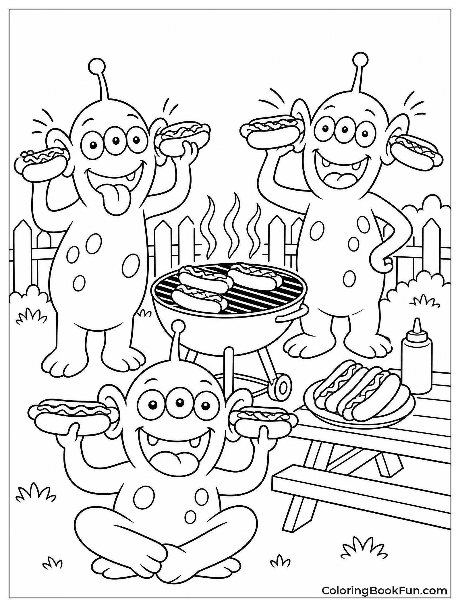 Aliens Try to Eat