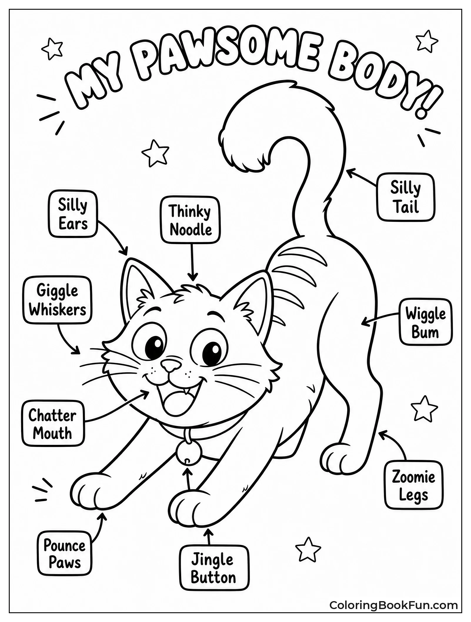 Cat Gets Funny Labels