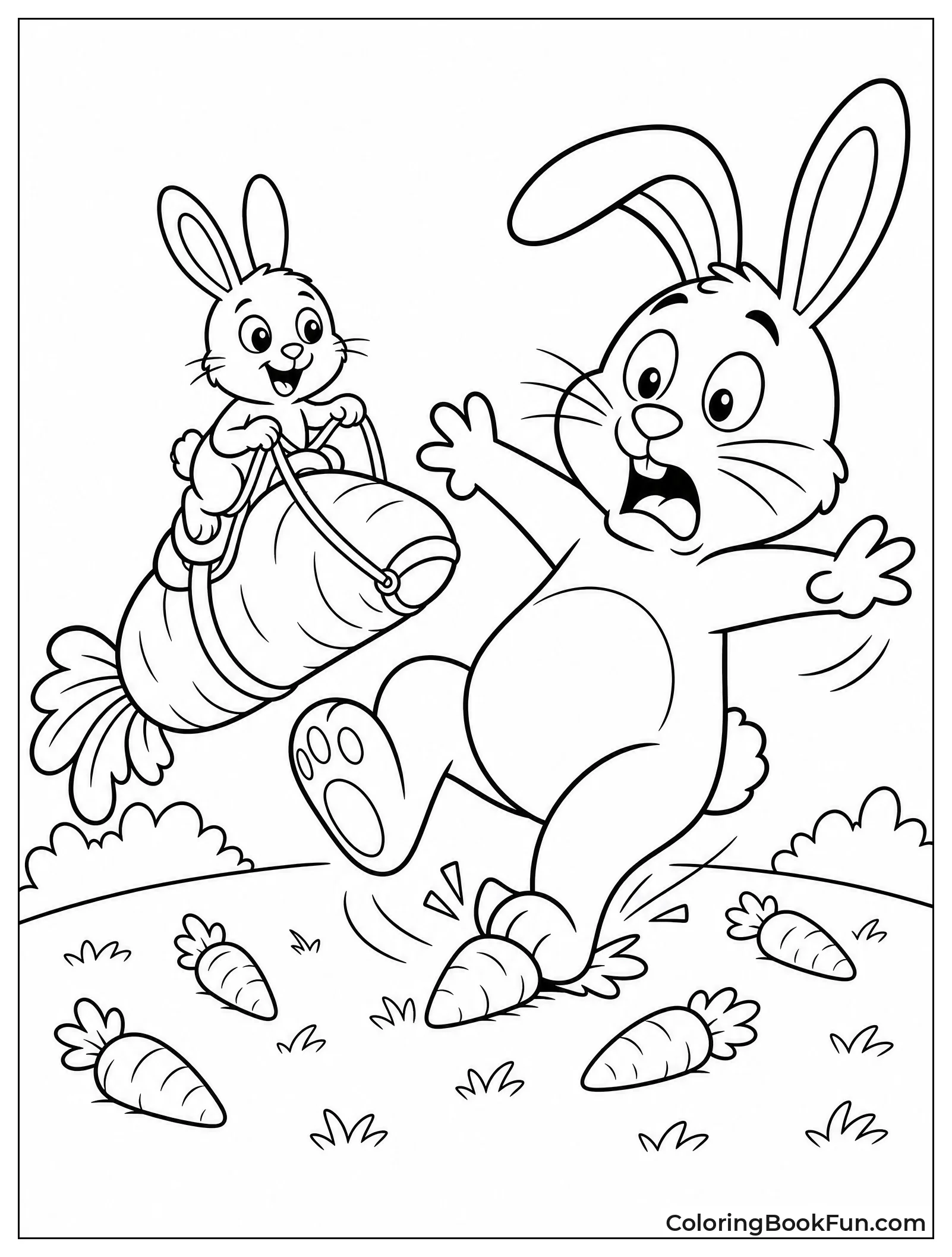 Tiny Bunny Rides Carrot