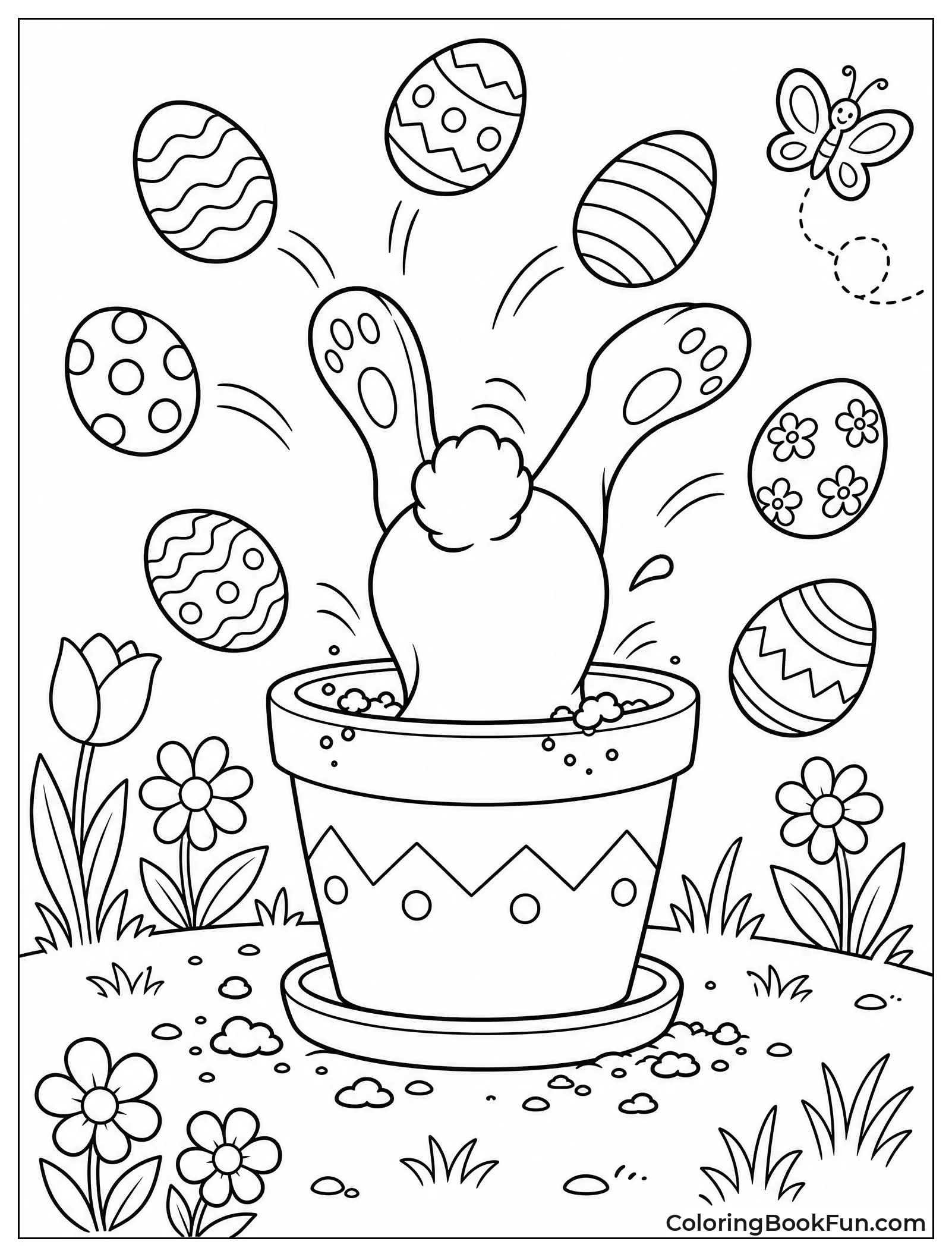 Bunny Falls in Pot