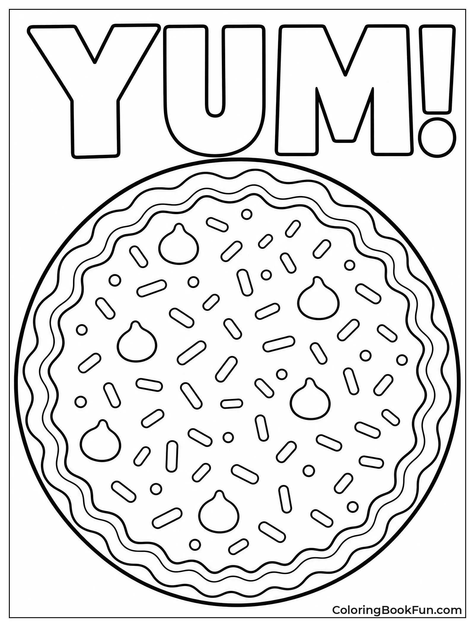 Oversized Cookie for Big Party